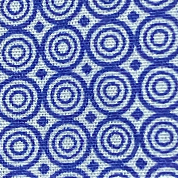 WRANGLER WRANCHER MENS SIZE 2XT(Tall)PEARL SNAP BUTTONS BLUE CIRCLE DESIGN SHIRT - Picture 7 of 12